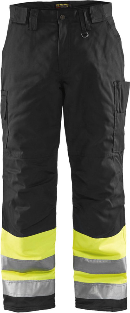 Blåkläder Winterwerkbroek High-Vis 18621811 | High Vis Geel/Zwart | Maat C54 - 7330509369685