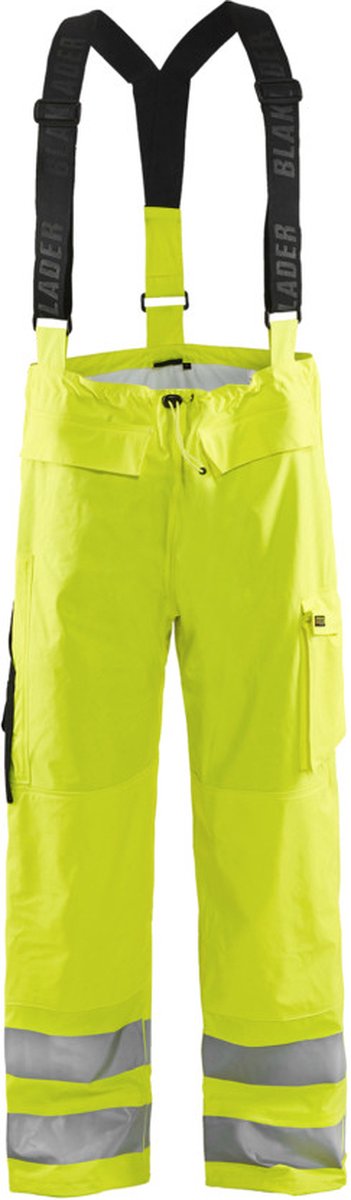 Blåkläder Vlamvertragende regenbroek 13032009 | High-Vis Geel | Maat S - 7330509414231
