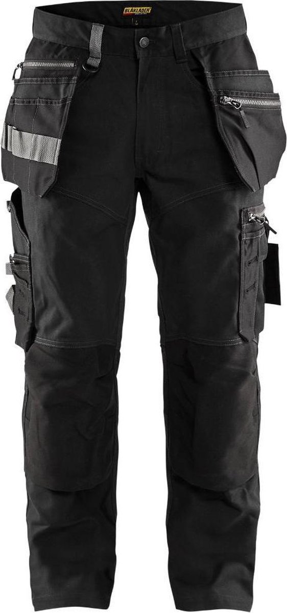 Blåkläder Werkbroek met stretch 15901343 | Zwart | Maat 44 - 7330509621929