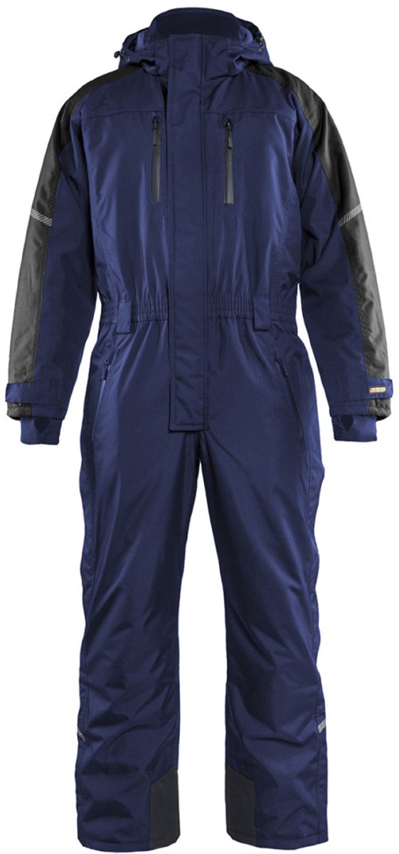 Blåkläder Winteroverall 67851977 | Marineblauw/Zwart | Maat 50 - 7330509228142