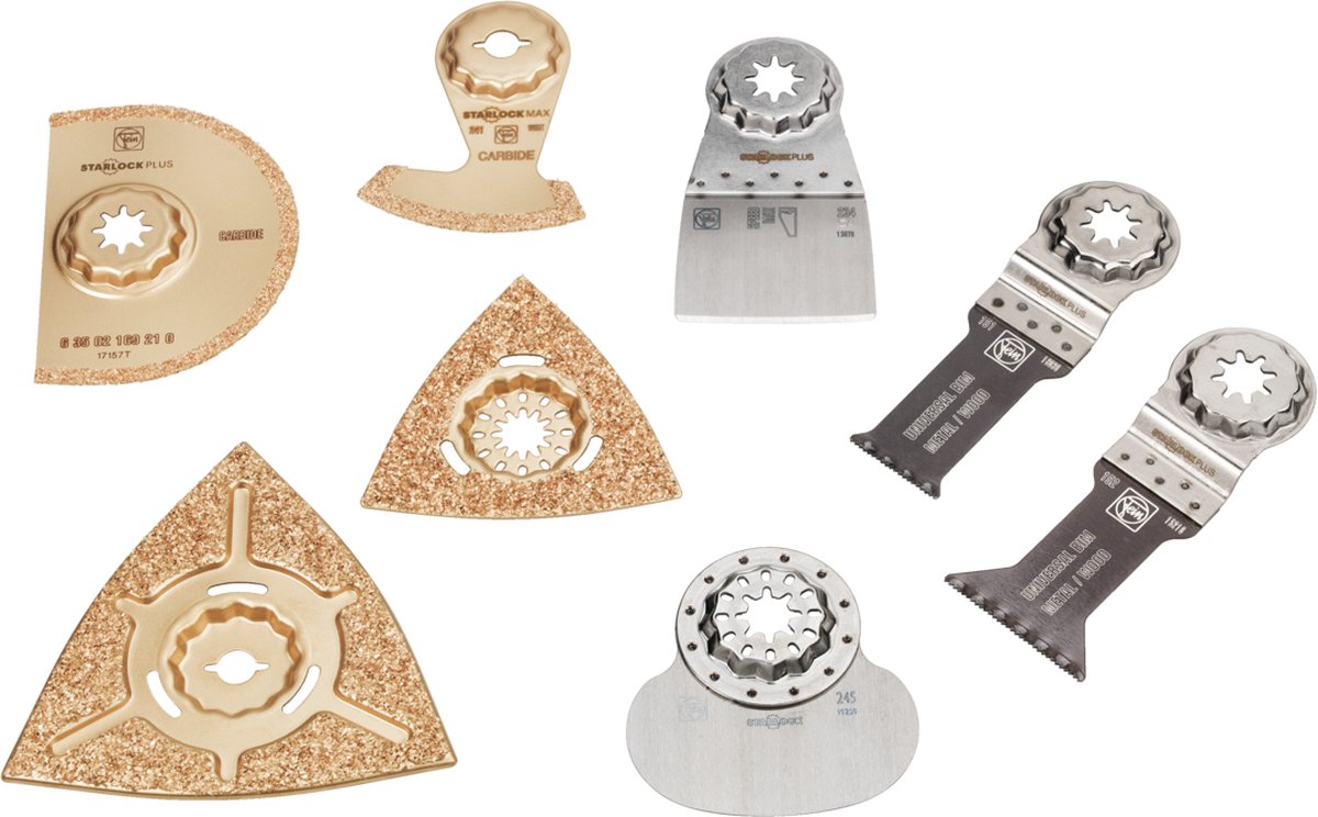 Fein 35222967140 Profi Set SLM HEIZUNG / SANITÄR Multitool toebehorenset 1 stuk(s)