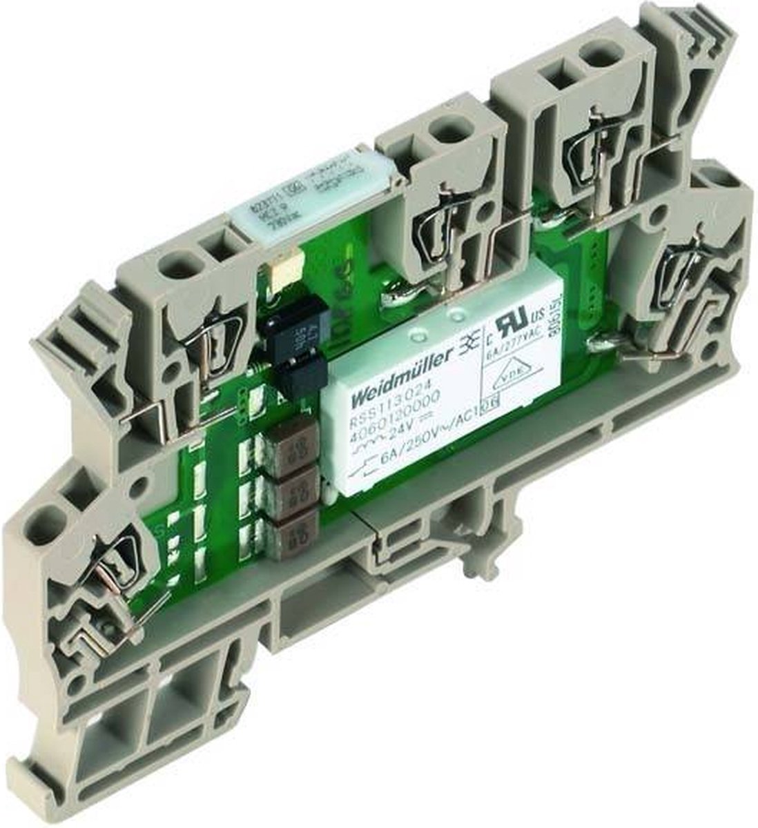Weidmüller MCZ R 24VDC 1CO TRAK Koppelrelais 24 V/DC 6 A 1x wisselcontact 10 stuk(s)
