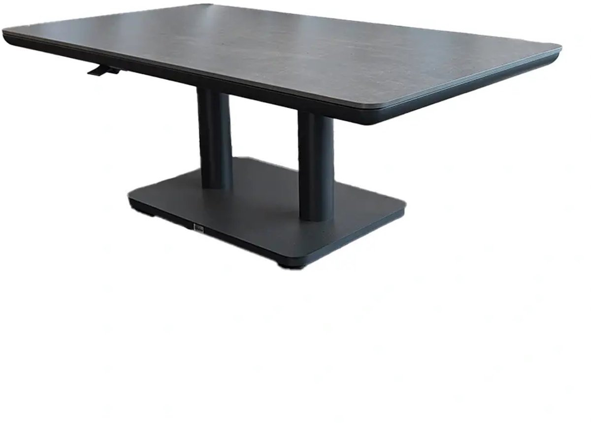 Beauval Verstelbare Loungetafel Antraciet - Trestino