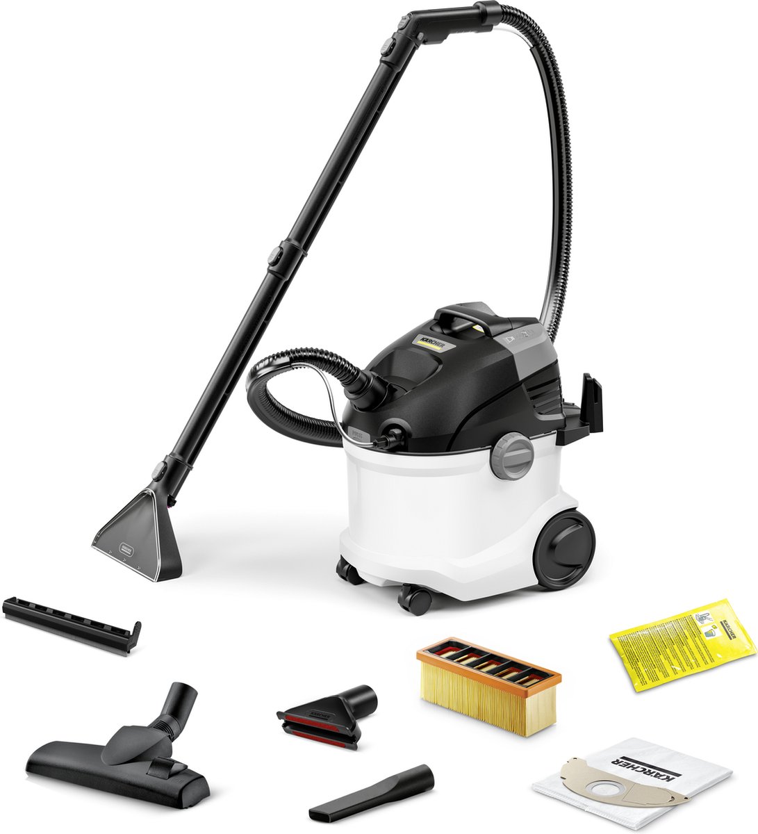 Karcher SE 5 Vloer Tapijtreiniger, Nat en Droog Stofzuifer