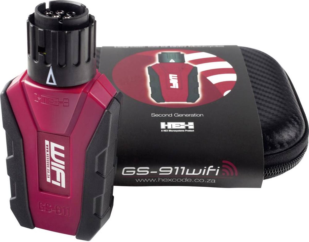HEX GS-911 WiFi Motorfiets diagnosetool 10-pins Geschikt voor (automerken): BMW (Motorrad) 10 voertuigen