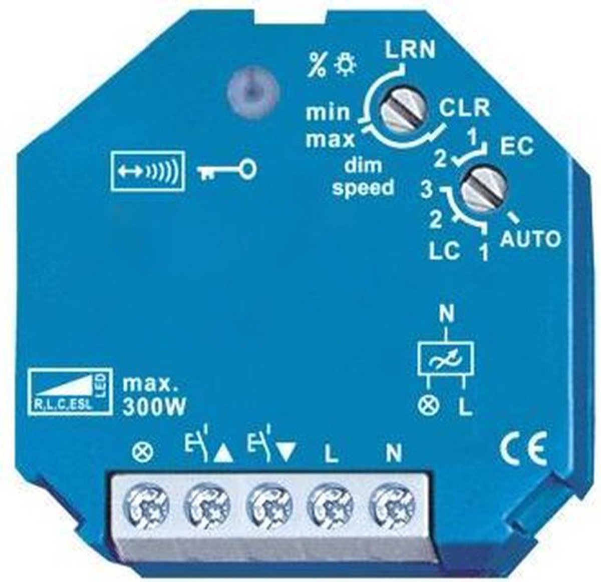 Eltako FUD61NPN-230V Actor Draadloos Dimschakelaar Inbouw (in muur)