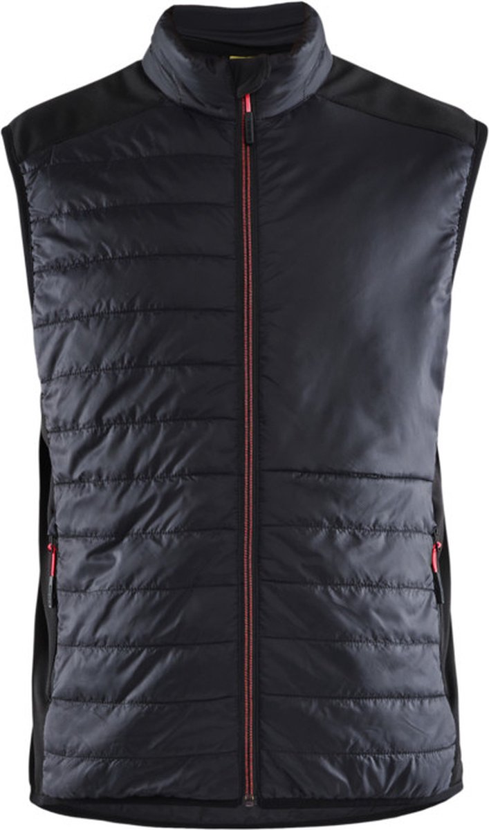 Blåkläder Gevoerde bodywarmer 38632030 | Zwart/Rood | Maat 3XL - 7330509818268