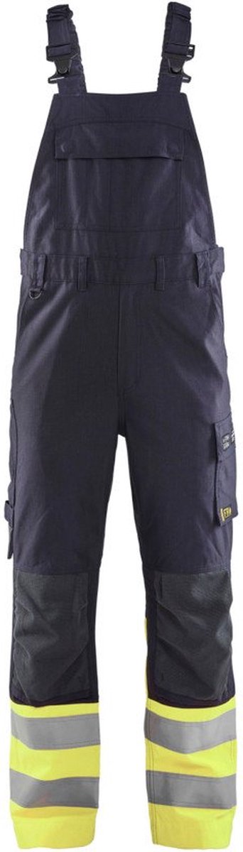 Blåkläder Bretelbroek Multinorm Inherent Klasse 1 28881512 | Marine/High-Vis Geel | Maat 50 - 7330509809273
