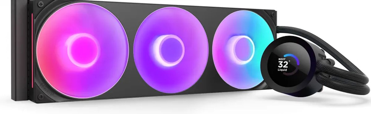 NZXT Kraken Plus 360 V2 RGB Black