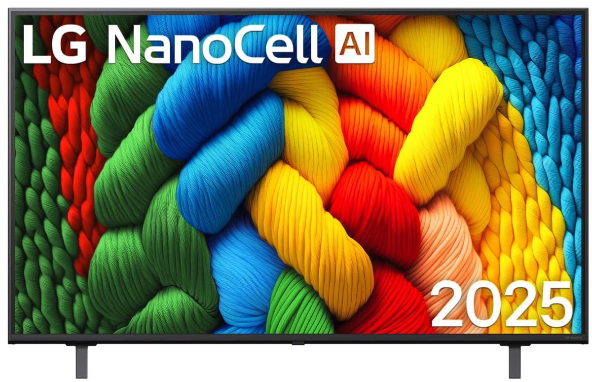 LG Nanocell NANO81 (2025) - 50"TV - Zwart