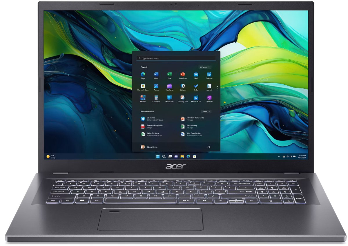 Acer Aspire 17 Pro A17-51M-55TA 17.3  Intel Core i5 Laptop