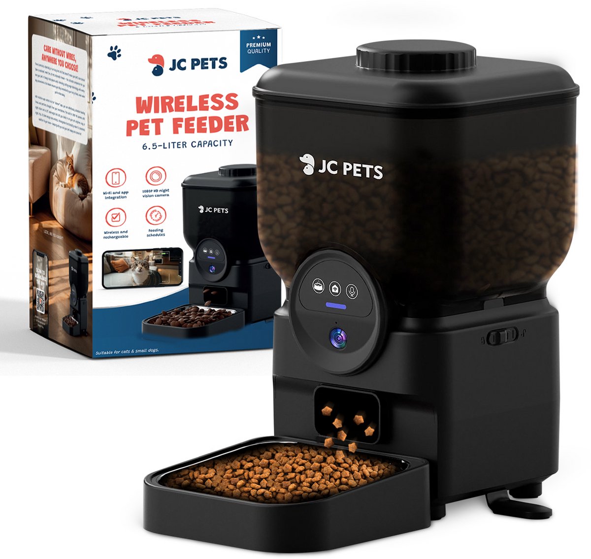 Draadloze Automatische Voerbak