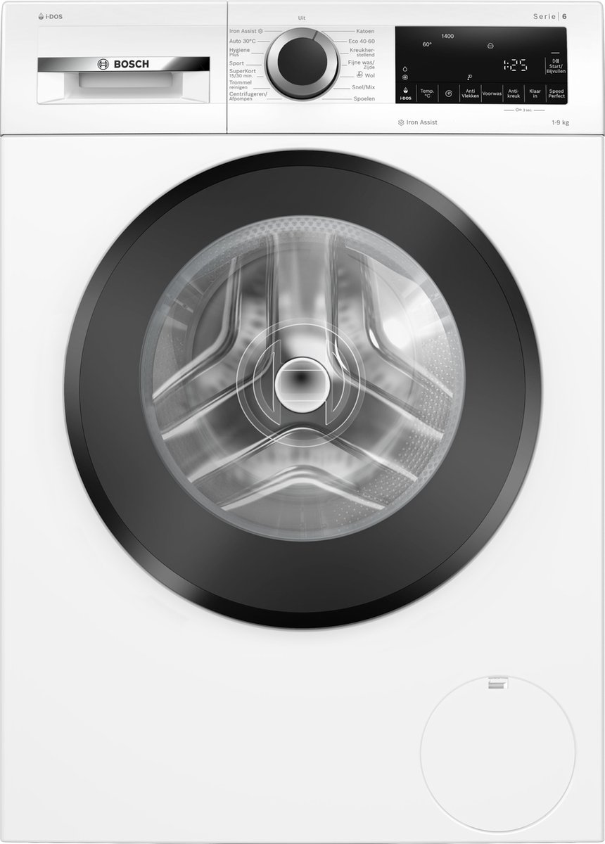 Bosch WGG244FONL - Serie 6 - Wasmachine met stoom - 9 kg - 1400 rpm - Wit