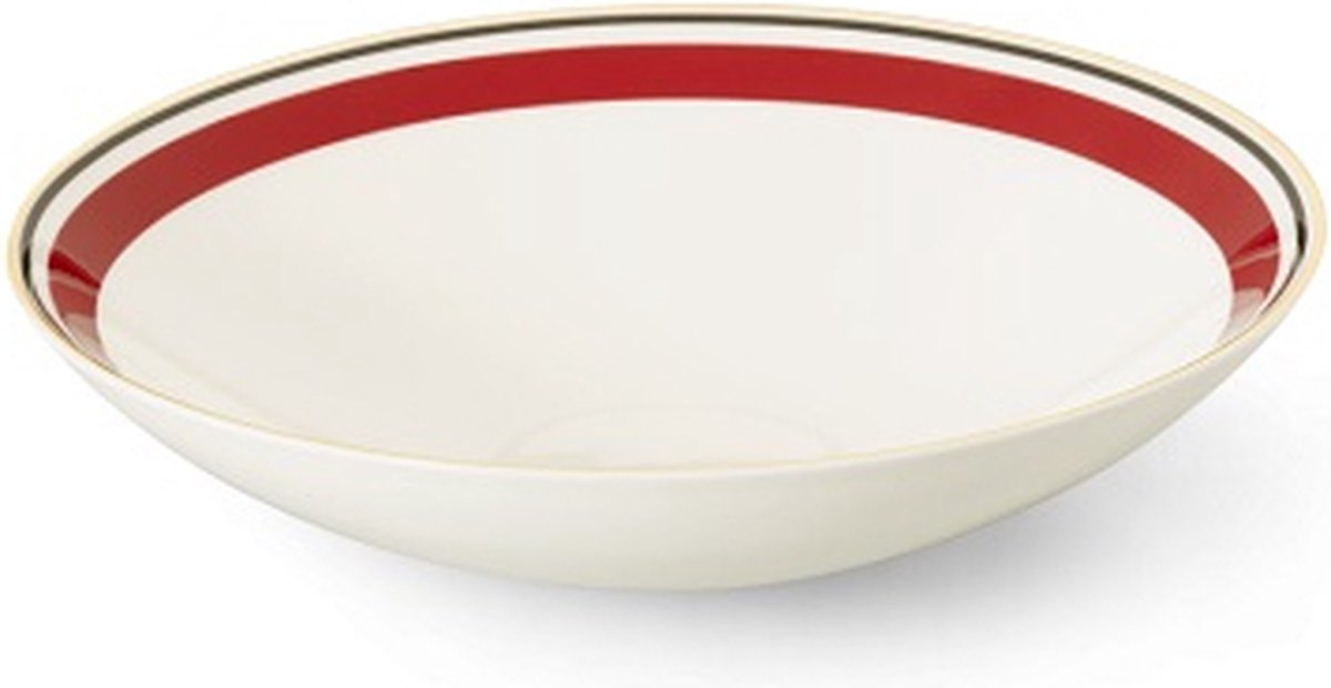 DIep bord 20cm Red/Anthracite