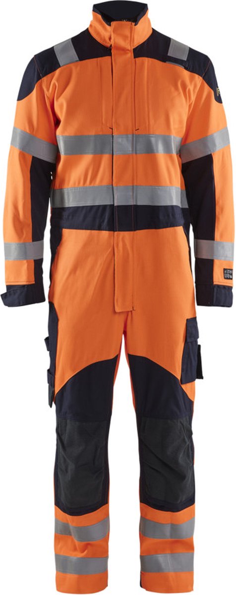Blåkläder Multinorm inherent overall 60891513 | High-Vis Oranje/Marineblauw | Maat 54 - 7330509721209