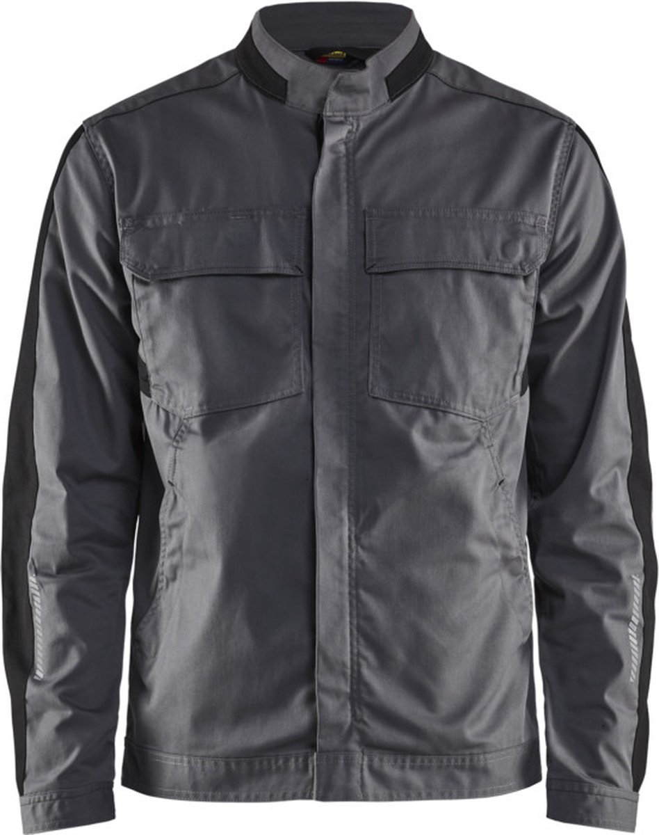 Blåkläder Industrie jack stretch 44441832 | Medium Grijs/Zwart | Maat L - 7330509761236
