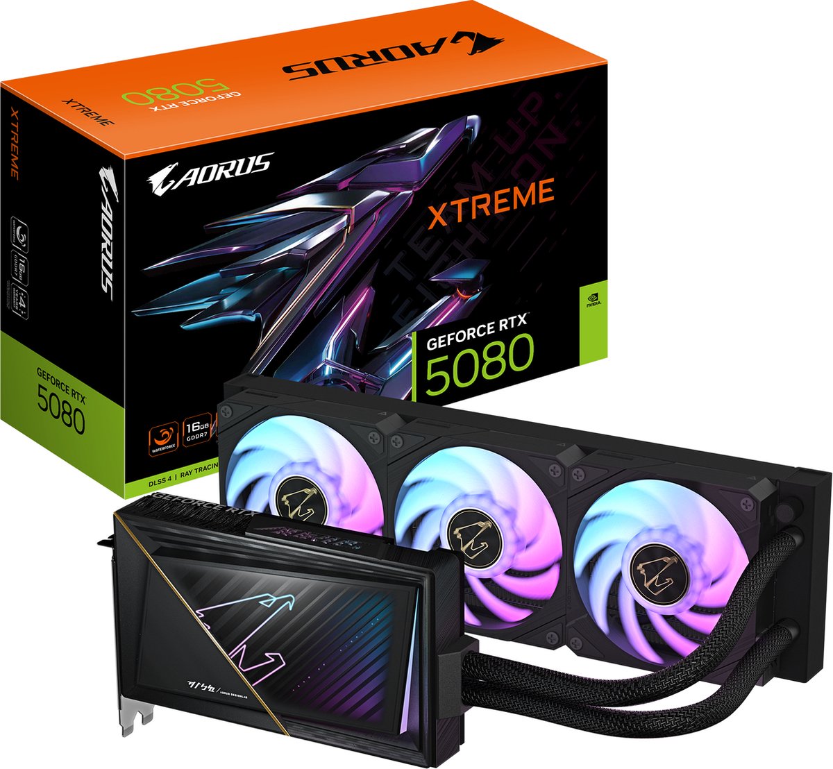 Gigabyte Nvidia RTX 5080 Videokaart XTREME 16 GB GDDR7-RAM PCIe x16 HDMI 2.1, DisplayPort 2.1