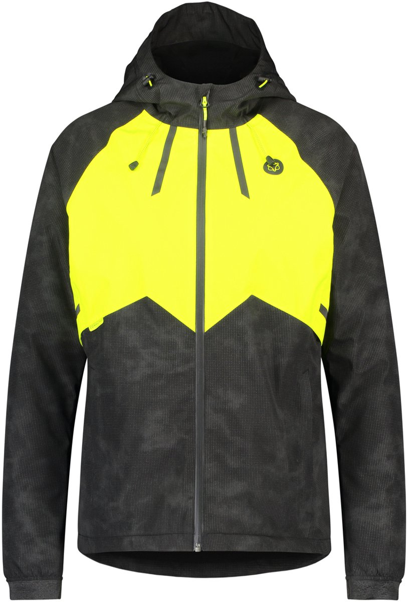 AGU Winter Regenjas Commuter Dames Hi-vis & Reflection - Hivis - S - Waterdicht
