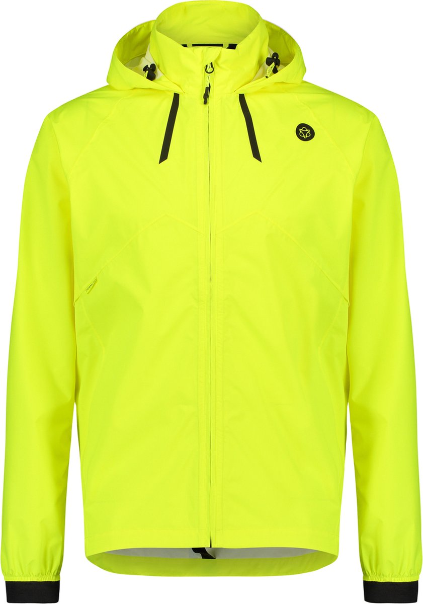 AGU Compact Regenjas Commuter Heren Hi-vis - Geel - XXL - Waterdicht