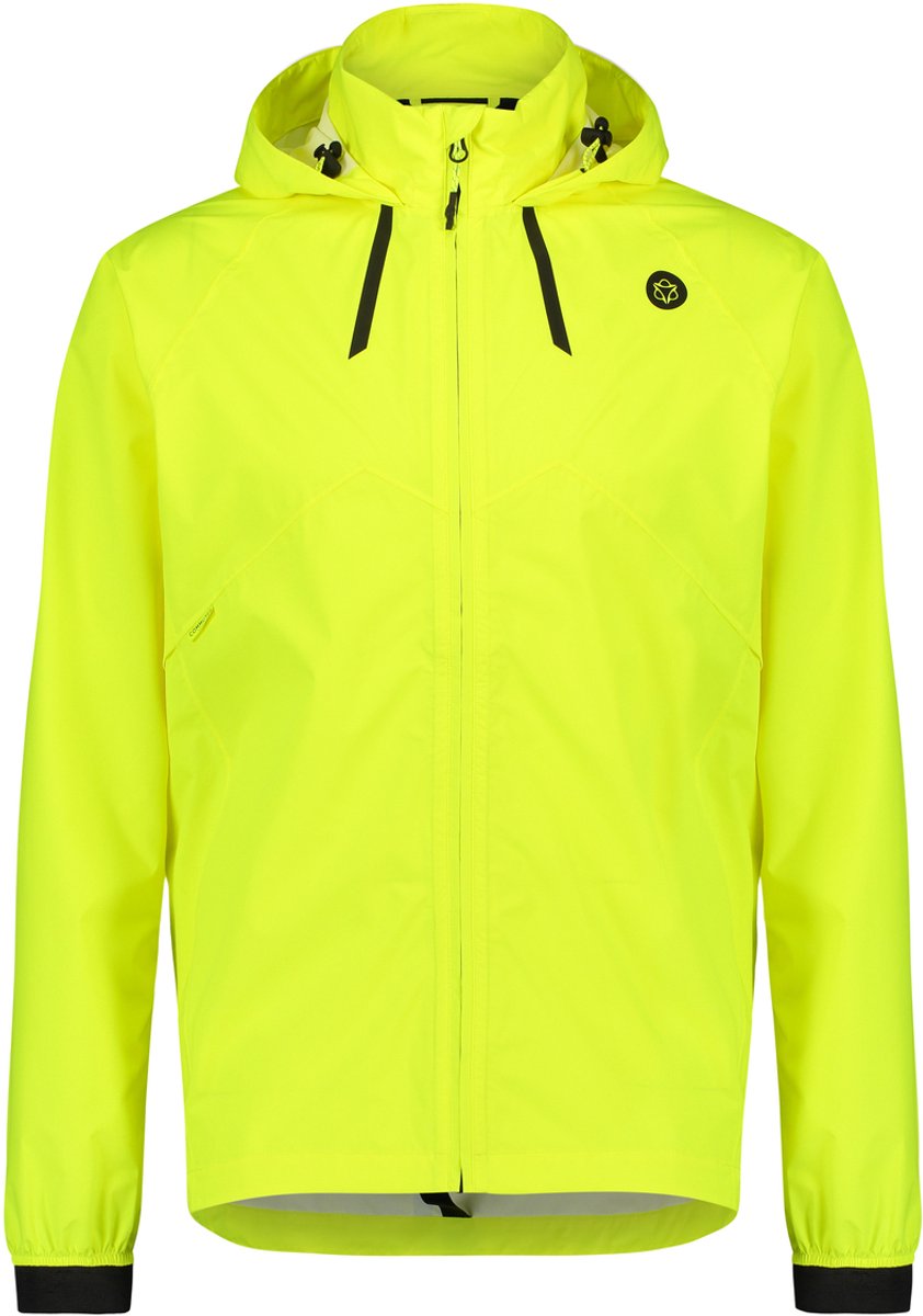AGU Compact Regenjas Commuter Heren Hi-vis - Geel - XXXL - Waterdicht