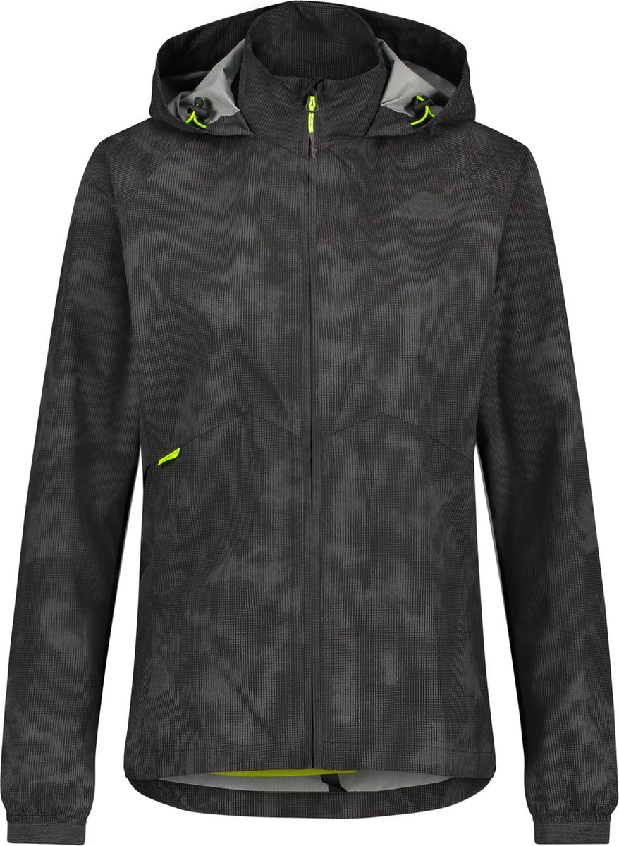 AGU Compact Regenjas Commuter Dames Reflection - Zwart - M - Waterdicht