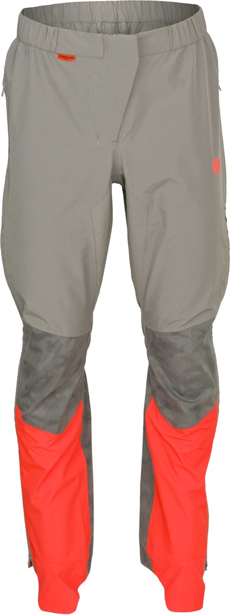 AGU Tech Regenbroek Commuter Heren Hi-vis & Reflection - Rood - M - Waterdicht