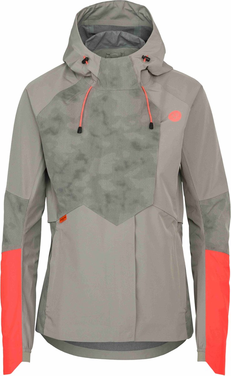 AGU Tech Regenjas Commuter Dames Hi-vis & Reflection - Rood - XS - Waterdicht