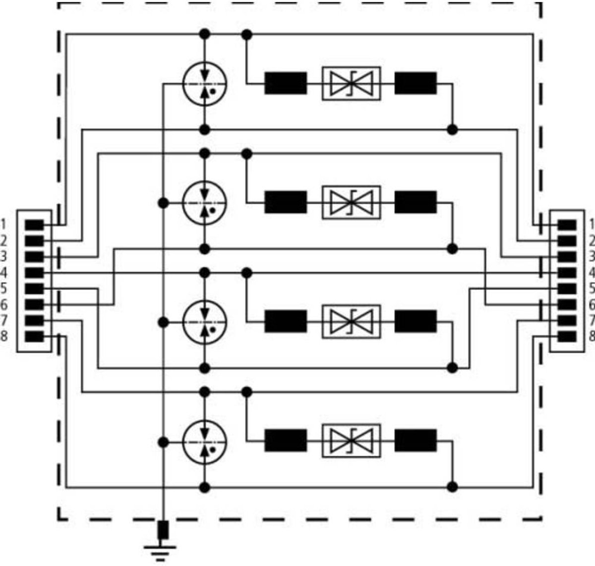 DEHN 929100 DPA M CAT6 RJ45S 48 Overspanningsveilige afleider Overspanningsbeveiliging voor: Verdeelkast, Netwerk (RJ45) 10 kA 1 stuk(s)