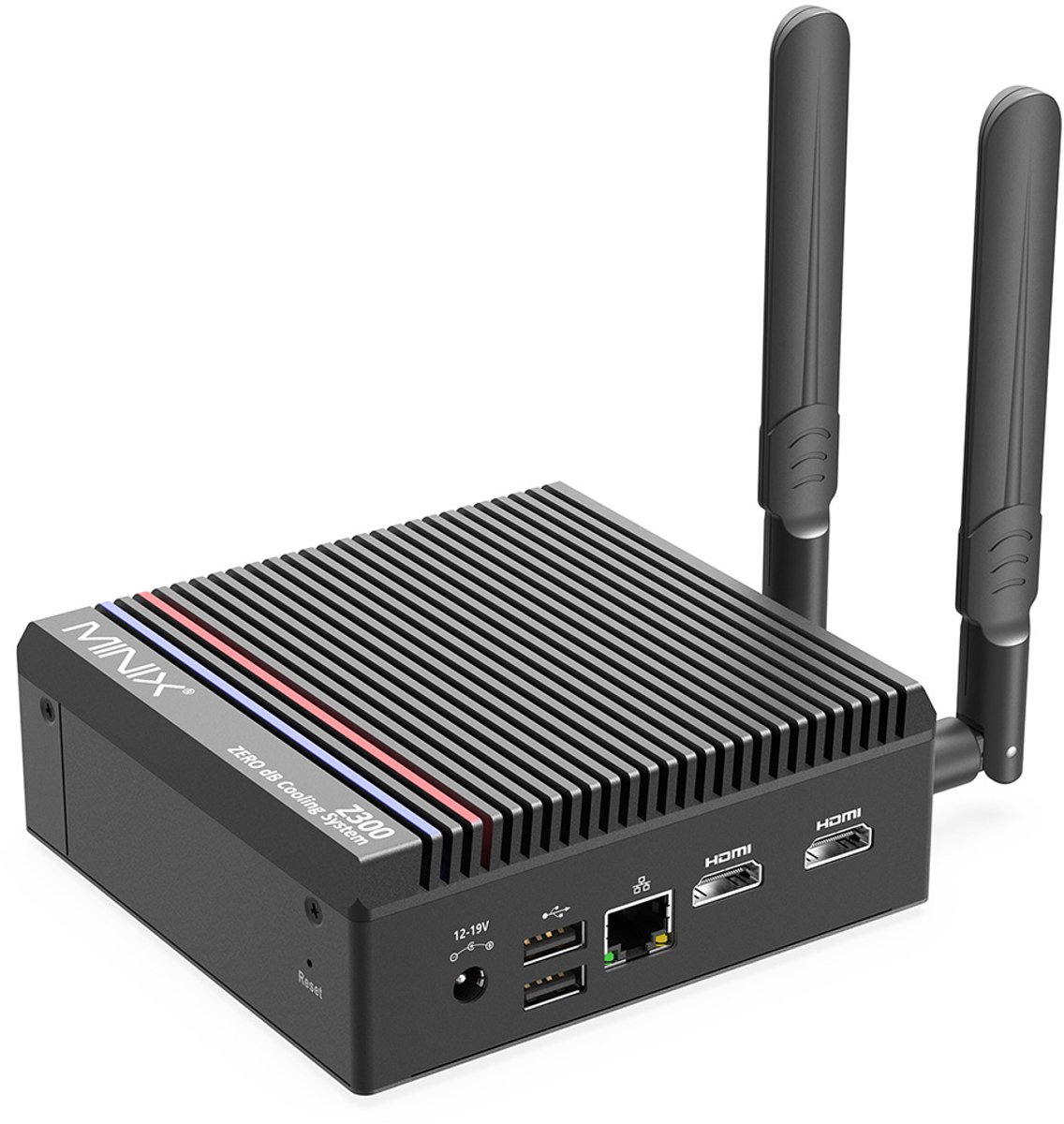 Minix Mini-PC (HTPC) NEO Z300 ZERO db Intel® Core™ i3 N300 3.80 GHz 16 GB RAM 512 GB SSD Intel UHD Graphics Win 11 Pro NEO Z300-0db (512GB)