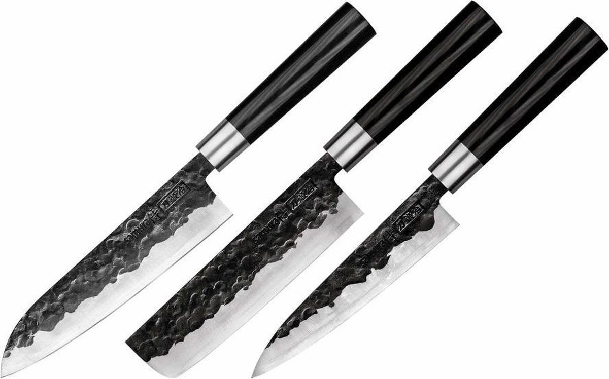 Samura Blacksmith messenset 3 delig