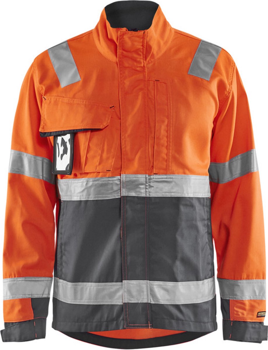 Blåkläder Jack High-Vis 40641811 | High-Vis Oranje/Medium Grijs | Maat M - 7330509747766