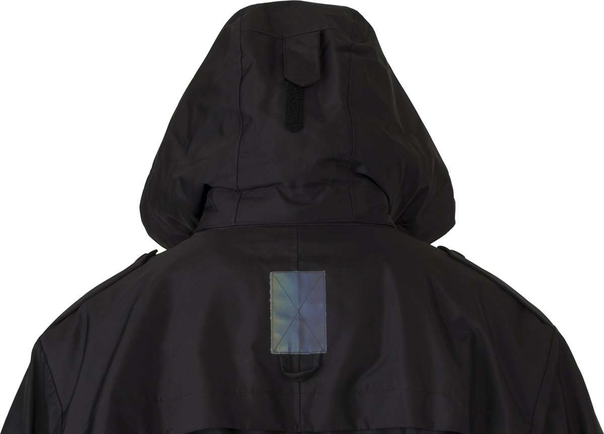 AGU Trench Coat Puff Winter Regenjas Urban Outdoor Dames - Zwart - M - Waterdicht