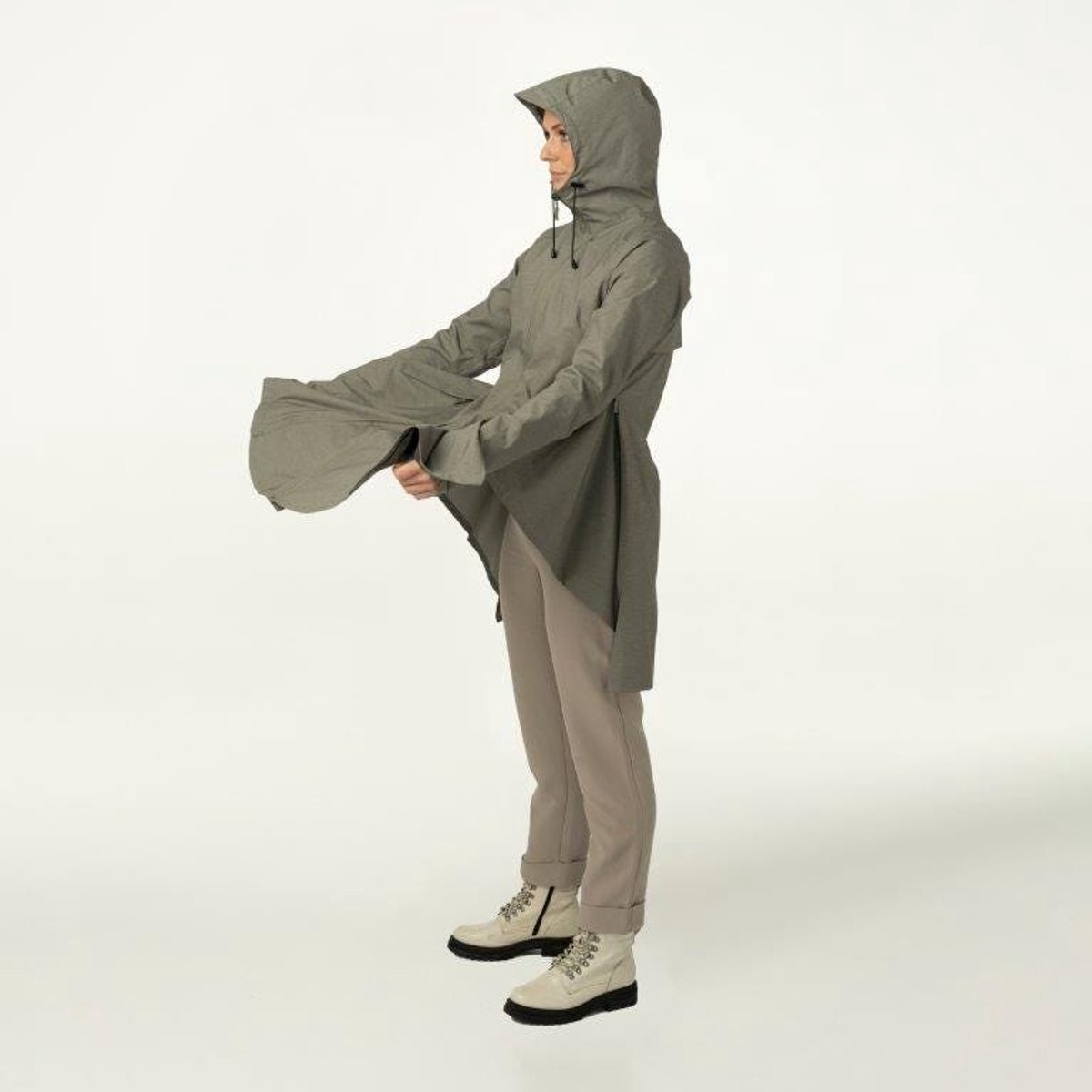 AGU Seq 10k Regenjas Urban Outdoor Dames - Groen - XXL - Waterdicht