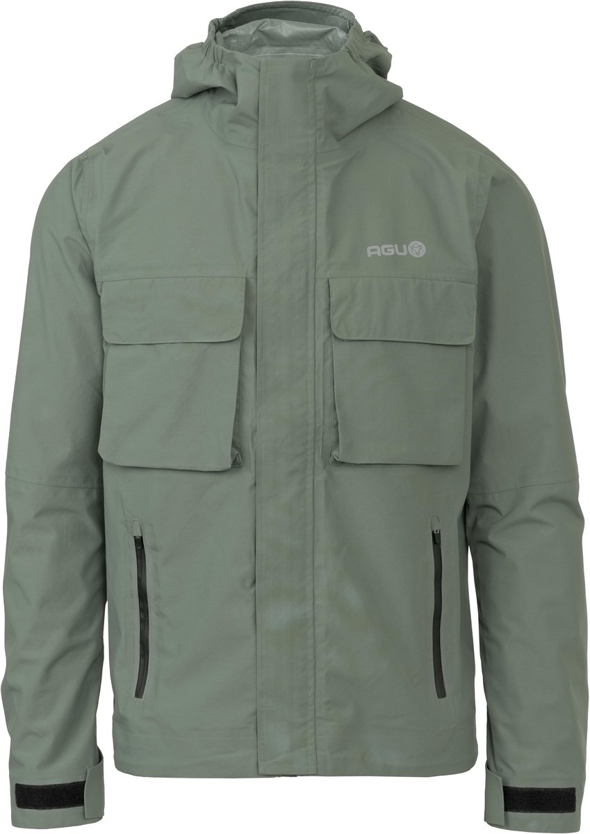AGU City Cruiser Regenjas Urban Outdoor - Dark sage - S - Waterdicht