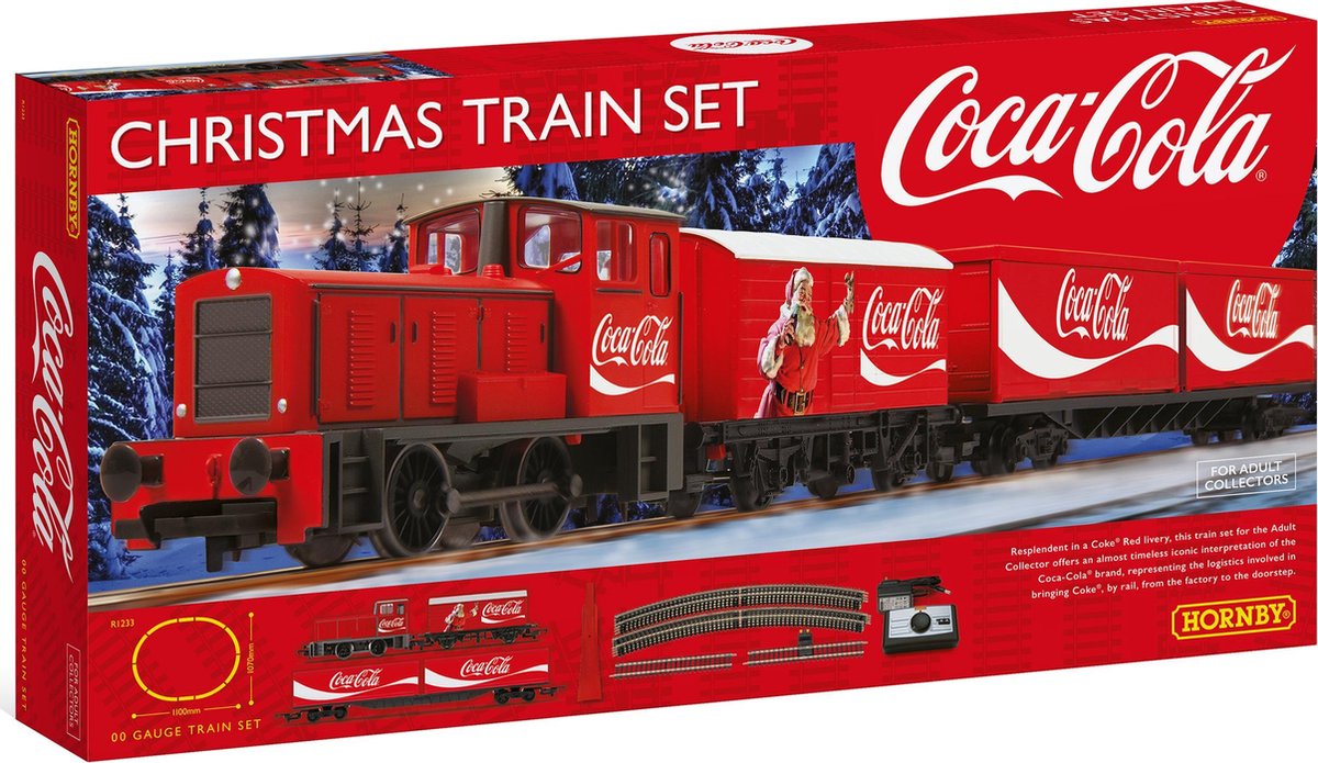 Coca-cola kerst trein 1:76 - My village