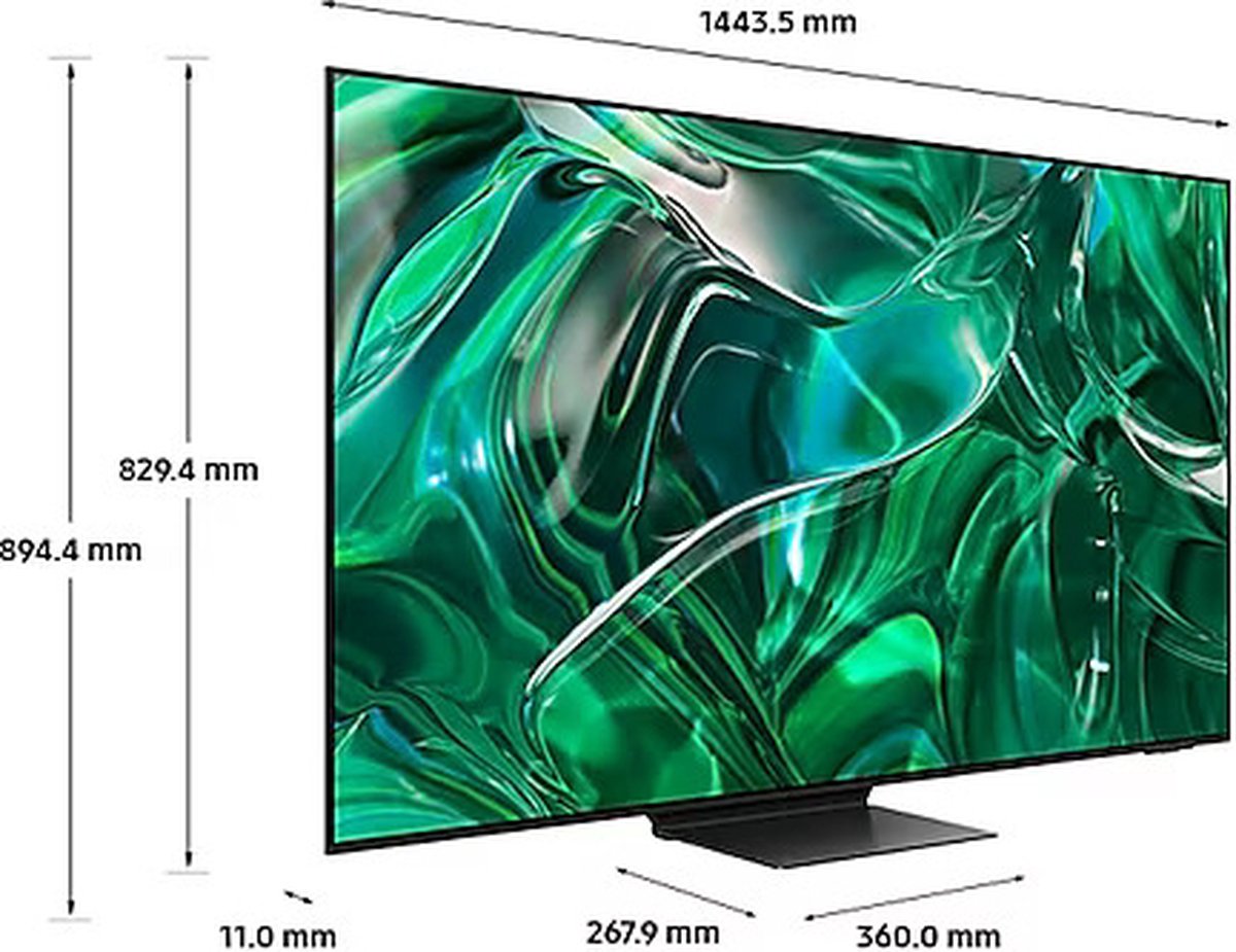 Samsung OLED S95C (2023) - 65"TV - Zwart