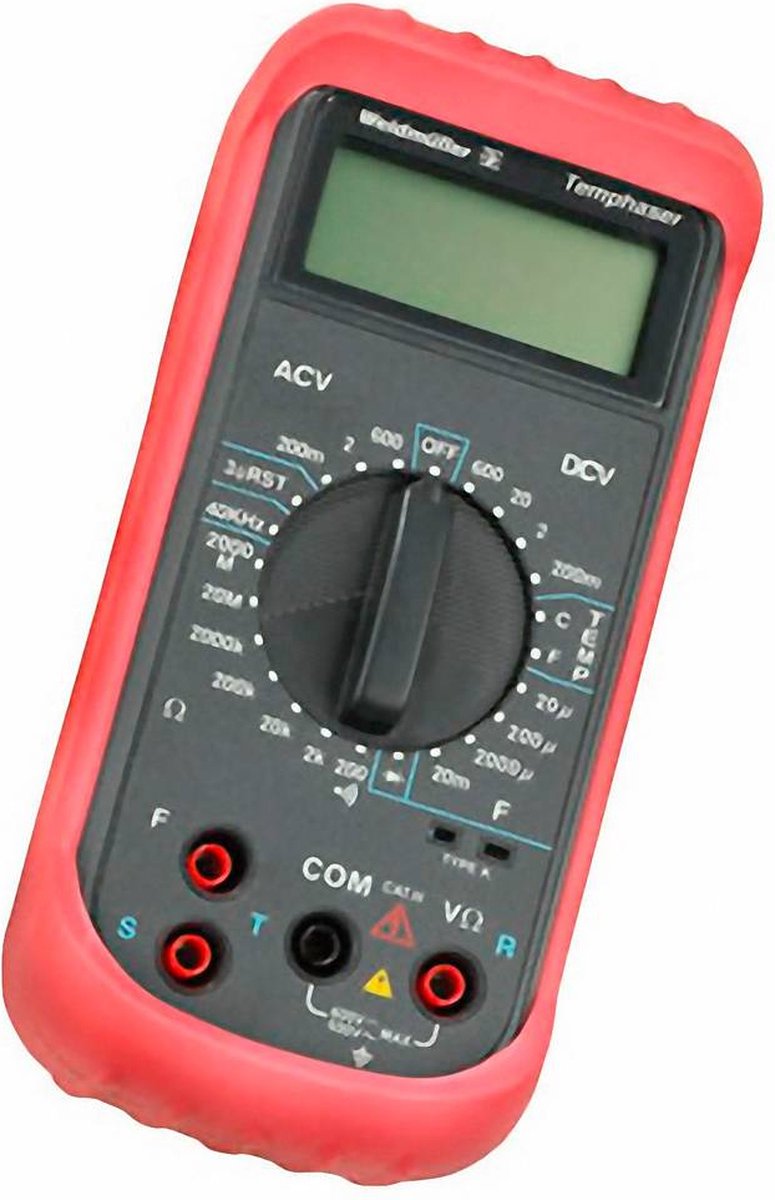 Weidmüller TEMPHASER Multimeter Digitaal CAT III 600 V Weergave (counts): 2000