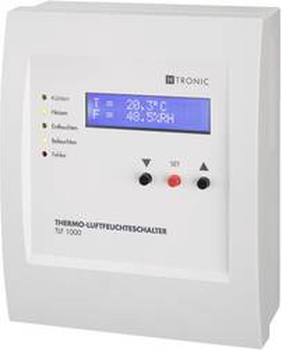 H-Tronic TLF 1000 Temperatuurschakelaar -25 - 70 °C 1 W