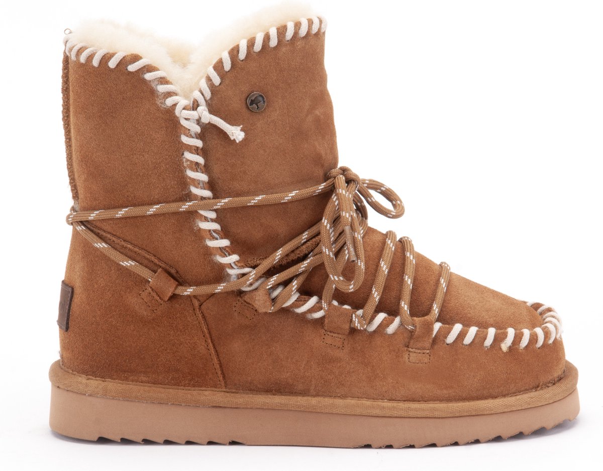 Warmbat WATURRA WOMEN SUEDE LACE BOOT Enkellaarzen