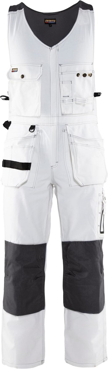 Blåkläder Amerikaanse Overall 25321210 | Wit/Donkergrijs | Maat C58 - 7330509755433