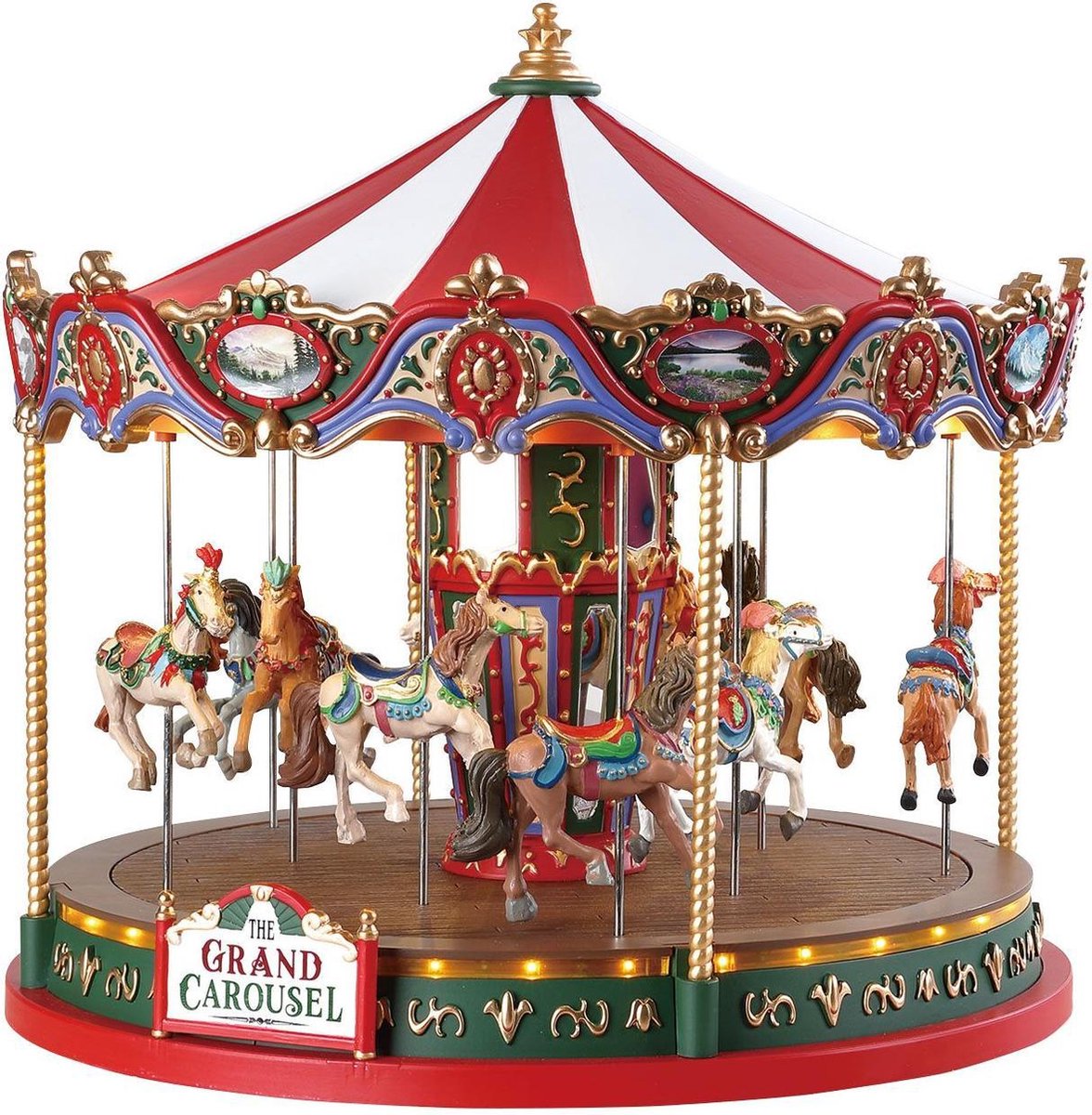 The grand carousel with 4.5v adaptor (aa) - Lemax