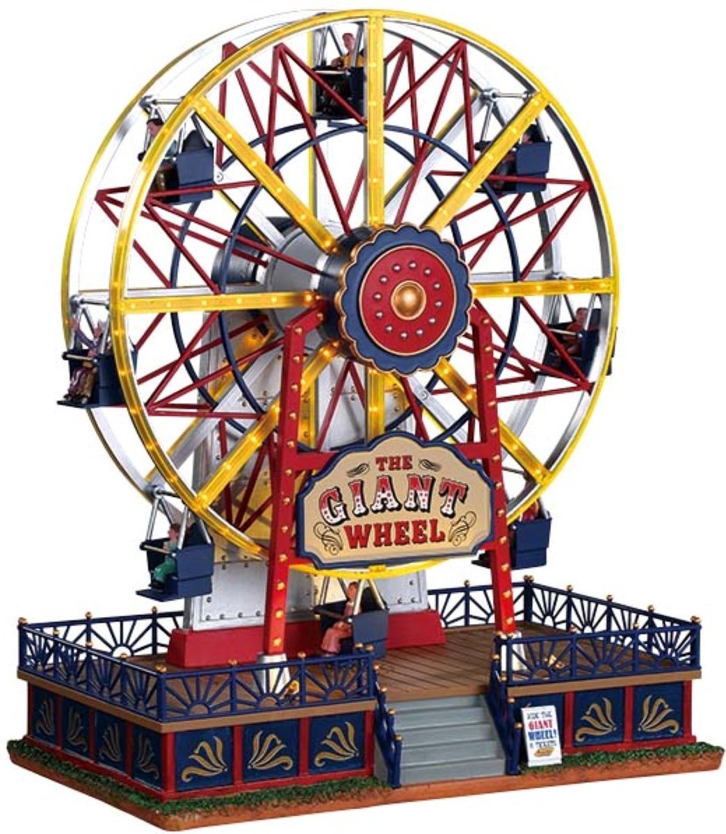 The giant wheel with 4,5V adaptor - Lemax