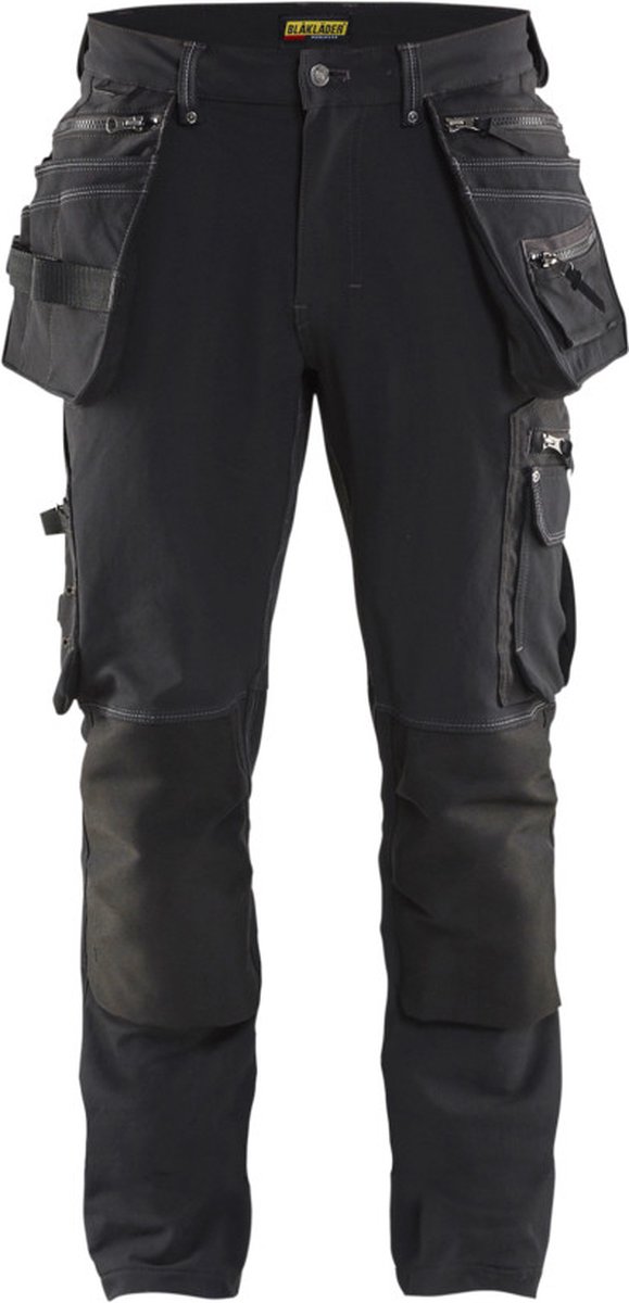 Blåkläder Werkbroek 4-weg stretch X1900 19981644 | Zwart | Maat D84 - 7330509657904