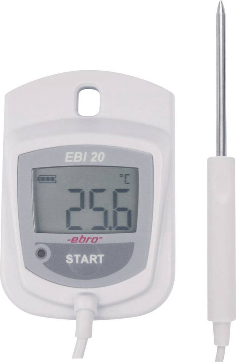 ebro EBI 20-TE1 Temperatuur datalogger Te meten grootheid Temperatuur -30 tot 70 °C
