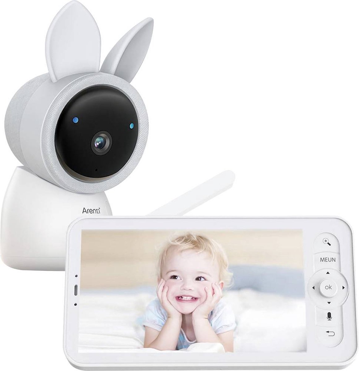 Arenti AINanny Baby Monitor Videobabyfoon WiFi 2.4 GHz