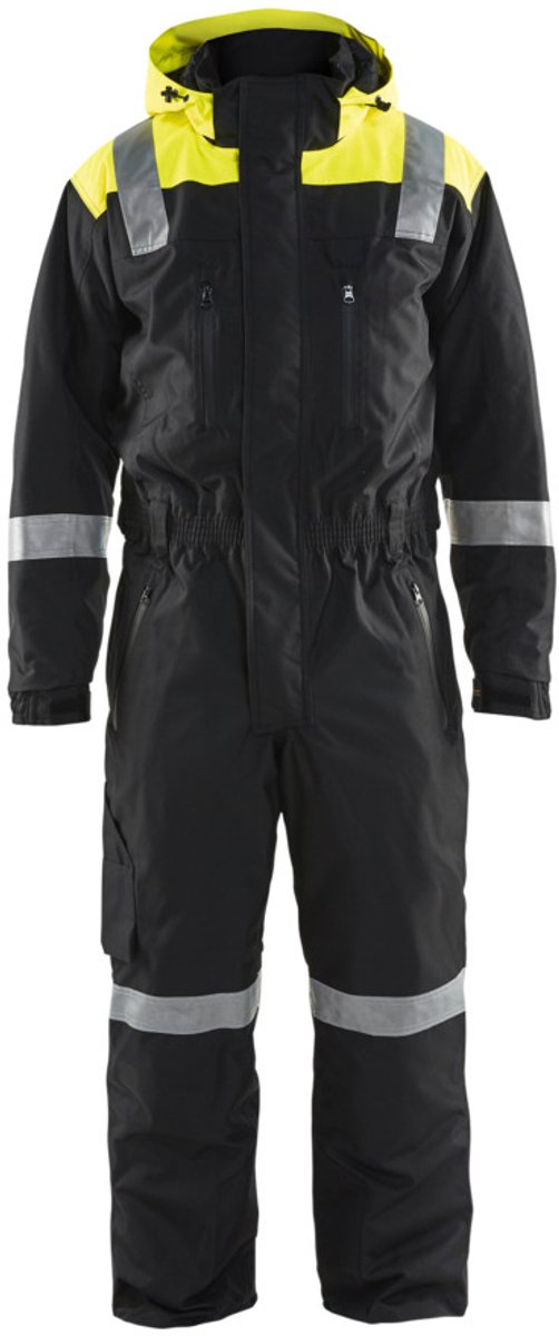 Blåkläder Winteroverall 67871977 | Zwart/High-Vis Geel | Maat 46 - 7330509423783