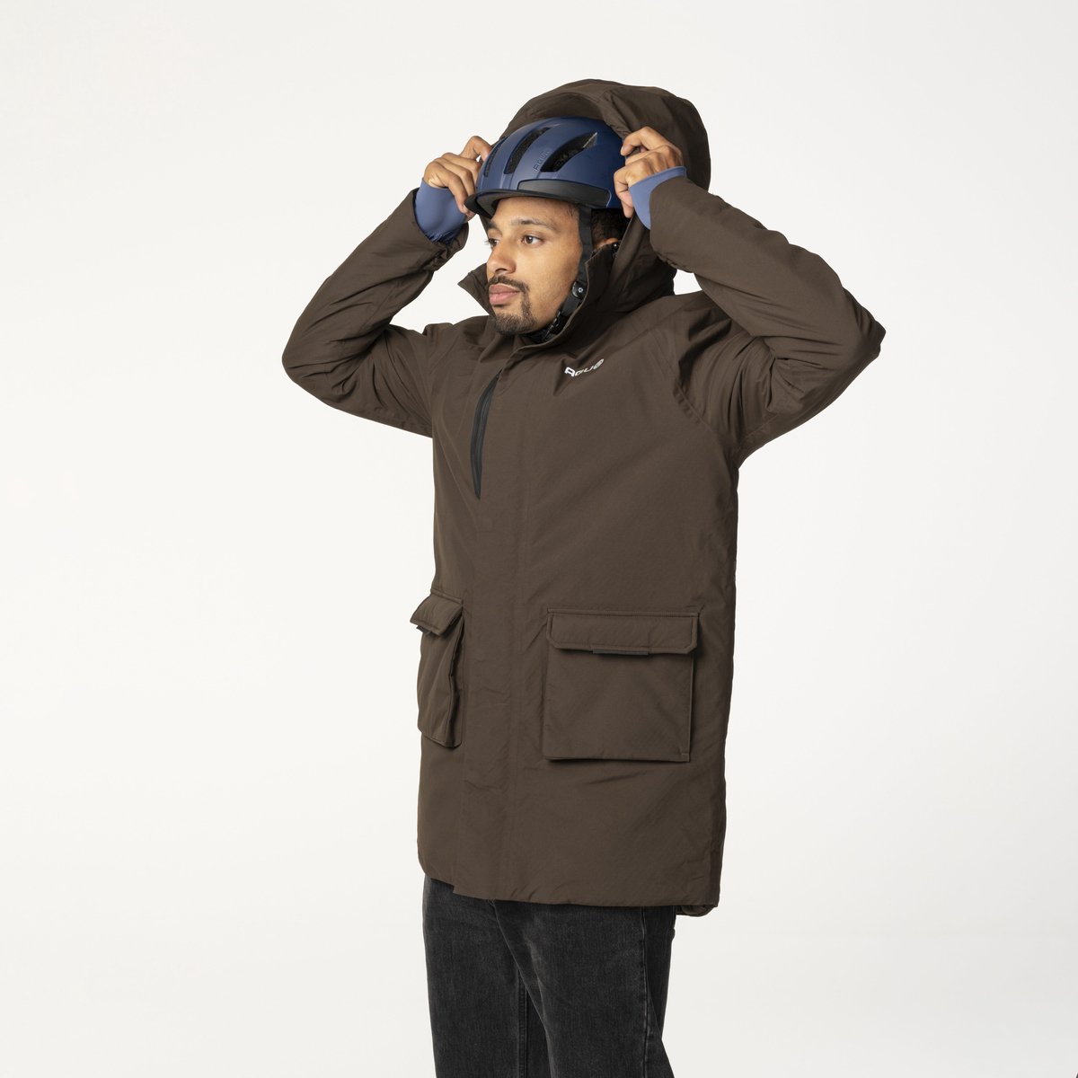 AGU Defender Winter Regenjas Urban Outdoor Heren - Ground coffee - XXL - Waterdicht