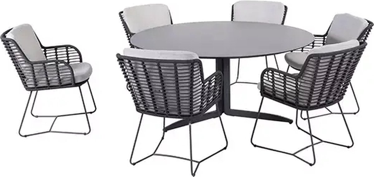 Fabrice Embrace diningset - 4so