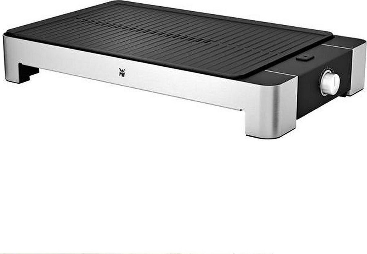WMF 0415340011 Tafelgrill Elektrisch Met handmatige temperatuursinstelling Zilver, Zwart
