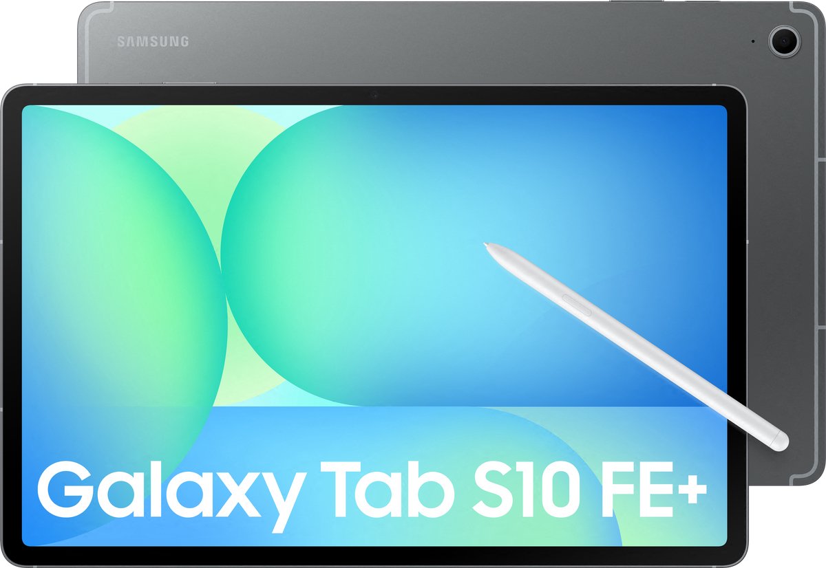 Samsung Galaxy Tab S10 FE+ - Wi-Fi - 128GB opslag - Grijs